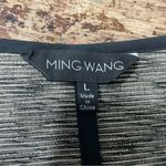 Ming Wang  Metallic Thread‎ Blazer Jacket Women’s Size Large Photo 3