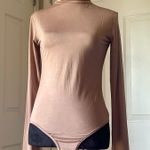 Body By Michelle  Turtleneck Long Sleeve Thong Bodysuit  Photo 0