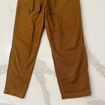 Free People High Waisted Pegged 90’s Crop Pant Women’s 4 Brown Trousers Classic Photo 2