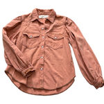 Free People Jacket Puff Sleeves Cotton Poet sz S Photo 0