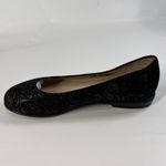 SAS Women's 9.5M Lace Ballet Flats Black Metallic Floral Comfort Shoes USA Made Size 9.5 Photo 5