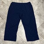 Soma Cool Noght Navy Pajama Pants PJ Gold Star Print XL Blue Photo 10