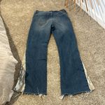 Pilcro and the Letterpress Anthropologie pilcro high rise sequin flare jeans size 26 Photo 3