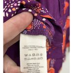 Free People Tuscan Dreams Tunic Plum Floral Mini Dress Surplice Top Size S Boho Photo 6