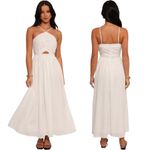 Petal and Pup Madi Maxi Dress Womens Small White Sleeveless Cut Out Flowy Boho NWT Photo 0