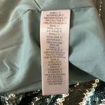 Aidan Mattox  Sequined Wrap Evening Gown Size 8 Sparkly Green-Blue Formal Dress Photo 10