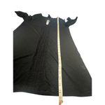 Apt. 9  Cover Up Swim  embroidered trim Top Black Sz  L NWT Photo 5