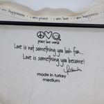 Peace Love World  Cream "love unconditionally" Tank Top Medium Photo 2