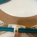 Daily thread cream and beige knitted sweater cardigan NWT Tan Size 2X Photo 2