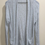 Blu Pepper  Heather Gray/Green Small Knit Cardigan Photo 0