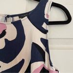 Ann Taylor Factory Bold Abstract Floral Knit Sleeveless Dress Size M Photo 4