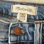 Madewell Women's High Rise Denim Mid-Length Jean Shorts Size 28 Photo 3