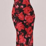 Floral Backless Low Photo 1