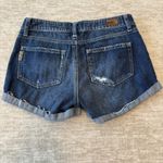 Paige Jimmy Jimmy Cuffed Women's Blue Denim Shorts Size 25 Photo 5