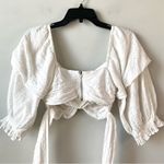 Marissa Webb‎ Eyelet Crop Top White 4 Photo 8