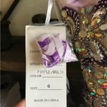 Tony Bowls  Paris Print Chiffon Evening Dress 113716A Photo 11