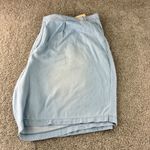 NYDJ NWT  Women's Relaxed‎ Denim Shorts Plus Size 28W Light Wash Pleated Front Photo 10