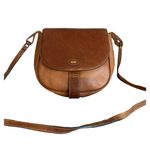 VINTAGE 1990'S BALLY DUAL BROWN LEATHER MESSENGER CROSSBODY PURSE Photo 4