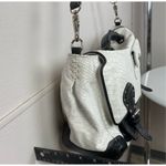 Rebecca Minkoff NWOT  Genuine Leather Snakeskin Top Handle Crossbody Flap Bag Photo 7