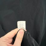 J.Crew Black Long Sleeve Boat Neck Flared Sleeve Women's Cotton Top Photo 4