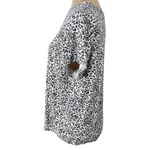 Sanctuary T-Shirt Top Size L Large Animal Print Black Brown Pink Short Sleeve Photo 1