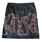Sevier Skirts Custom Embroidered Skirt Gray Size undefined Photo 8
