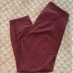 JoyLab  Maroon Activewear Leggings Photo 0