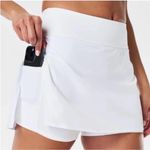 Spanx New Get Moving Skort 17" Booty Boost Short White Size M Photo 1