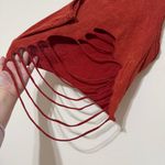 Harley Davidson Distressed open Back Sunflower Sturges Tank Top Red Size M Photo 4