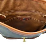 Dooney & Bourke Vintage Cavalry Spectator Black British Tan AWL P76 Shoulder Bag Photo 4