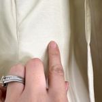 Dennis Basso ‎ Hooded Trench Coat Khaki Size M Photo 2