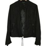 NWT Rachel Rachel Roy Fringe Vegan Suede Jacket Photo 5