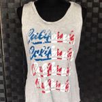 On Twelfth Ontwlfth Gray California Tan Top Photo 1