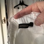 Hesperus  Ivory Button Front High Rise Above Knee  xL Photo 3