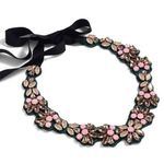 J.Crew Colorful Fabric Backed Bib Necklace Photo 0