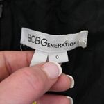 BCBGeneration Women's 0 Black White Romper Dress Photo 7