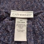 Catherines  women’s zip up sweater size 3X (26/28W) . Photo 6