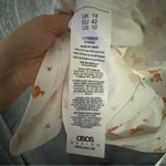 ASOS NWT $35 •  Design • Mini Dress • Sleeveless • White Red Floral • Bow • Sz 10 Photo 11