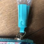 Rachel Pally NWT reversible Tropical clutch pink and green Photo 3