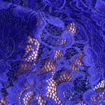 NWT Honey & Lace Valencia Blue Lace Shirt Extra Small Size XS Photo 3