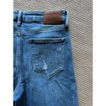 Hidden Los Angeles Jeans High Rise Wide Leg Straight Blue Distressed Sz 28 Photo 7