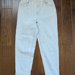 Madewell NWOT  Paperbag Classic Straight Jeans in Broomfield Wash • size 25 Photo 0