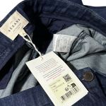 Sézane  Dan Straight Wide Leg Pants, Indigo, FR46/US14 Photo 7