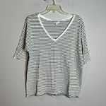 Sundance 🌺  green striped t-shirt Photo 0