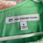 Southern Tide Sawyer Scalloped Lace Sheath Dress Cream Green Size 8 Photo 4