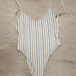 Vitamin A ππ Yasmeen One Piece Swimsuit ~ Palm Springs Stripe 6 Small S NWT Photo 7