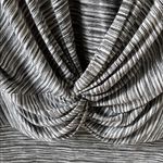 Fifteen Twenty  Charcoal and White Twist Blouse + Matching Skirt Set Photo 4