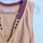 Free People Bohemian Sleeveless V-Neck Tank Top Photo 2