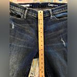 Gap 1969 30R Authentic True Skinny Jeans Raw Hem Photo 6
