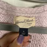 Universal Threads Universal Thread Lilac Lavender Knit V Neck Oversized Sweater Medium Photo 5